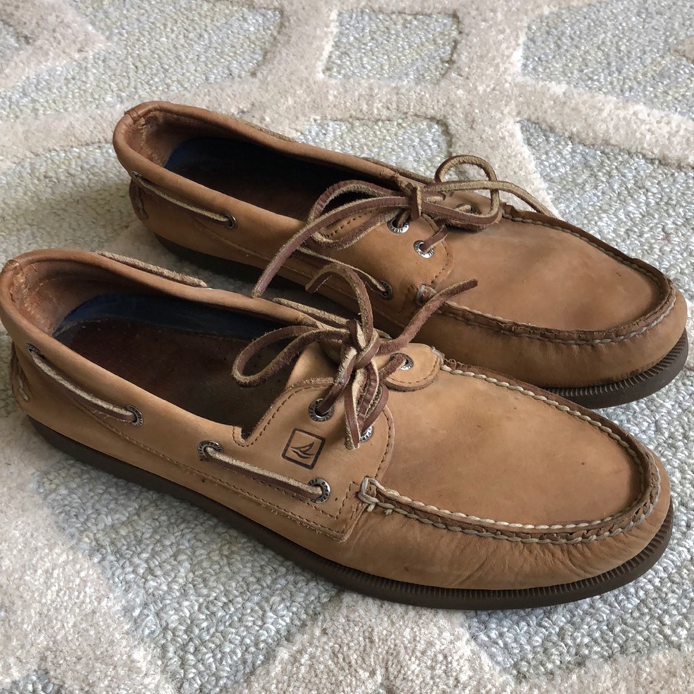 Men’s Sperry Leather Boat Shoe 10
